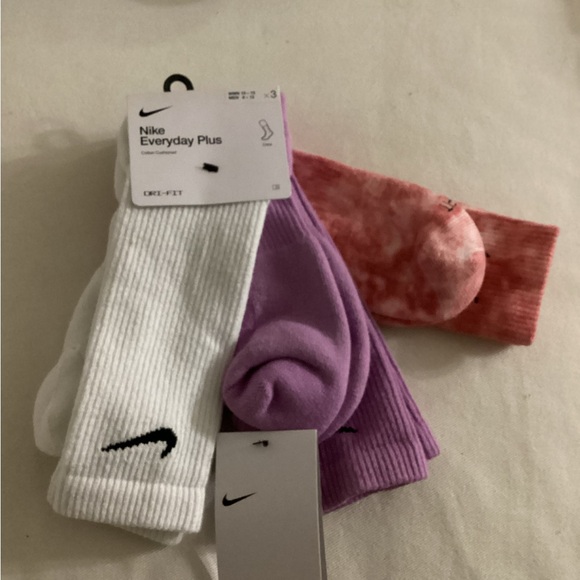 Nike Everyday Plus Cushion Crew 3 Pack‎ Socks - Picture 3 of 4